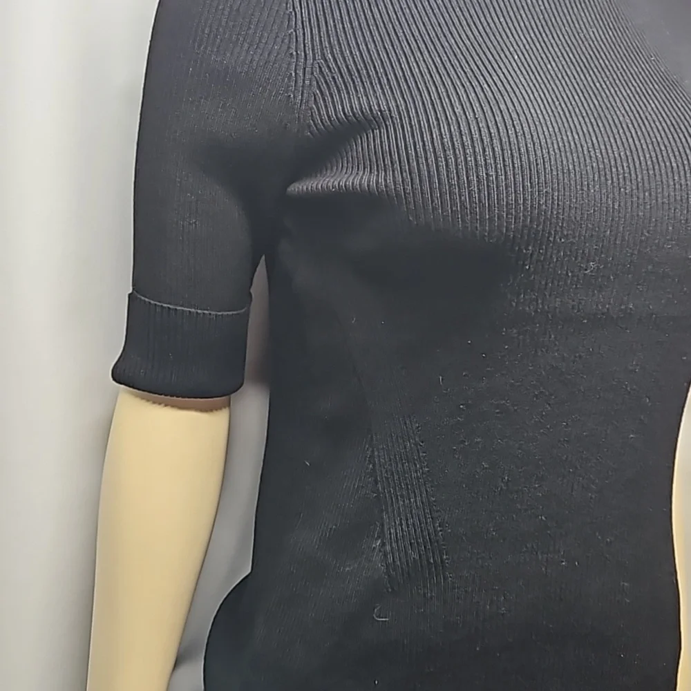 Chico's Marielle Mock Neck Top - Picture 2 of 9
